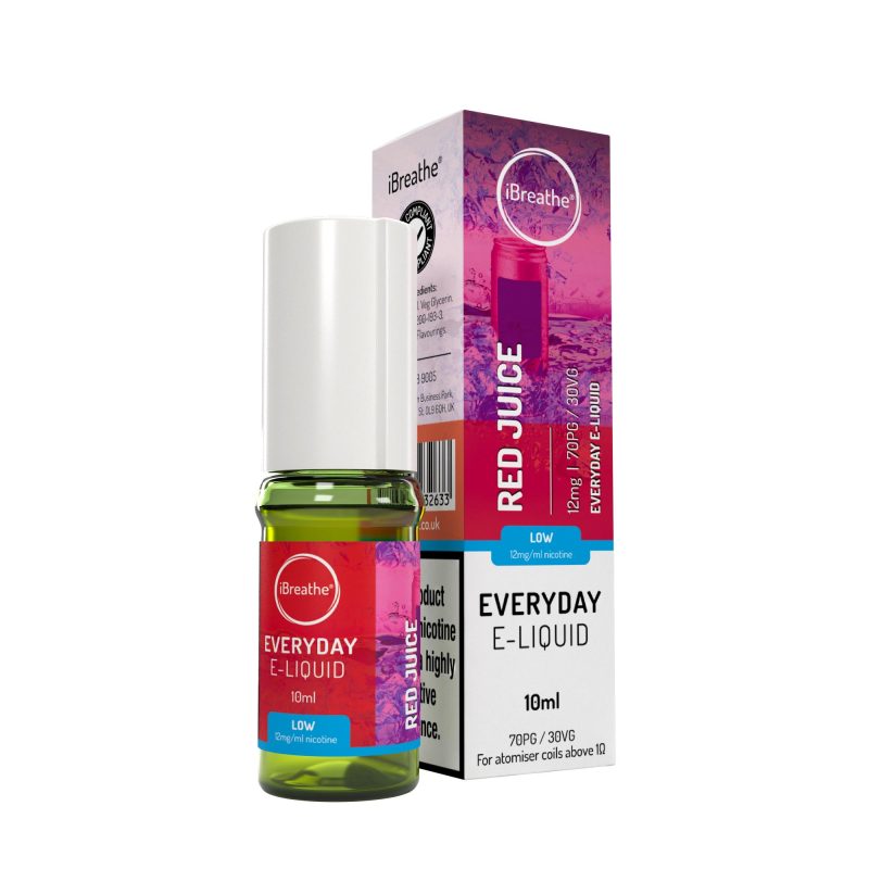 iBreathe High PG E-Liquid Red Juice 10ml