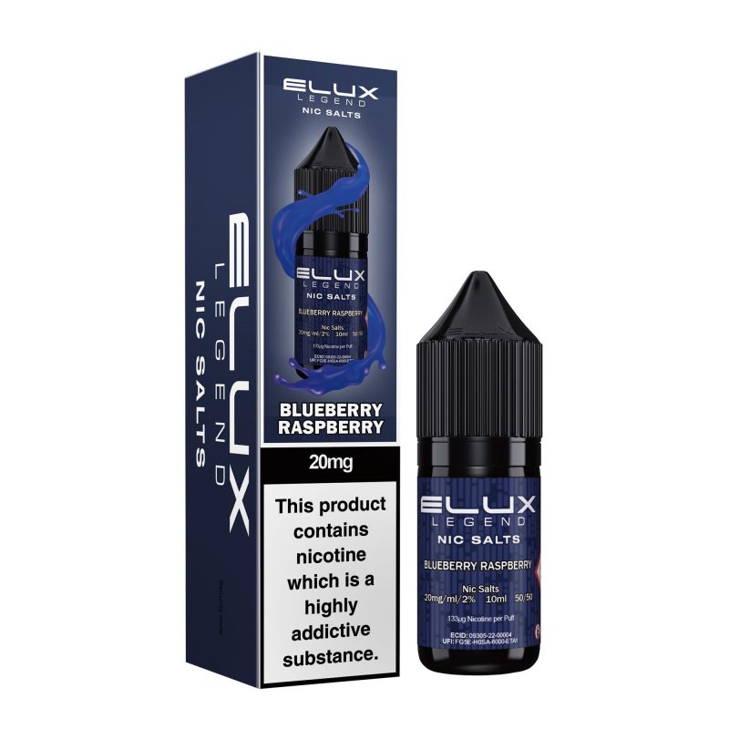 Elux Legend - Blueberry Raspberry Blueberry Raspberry – Elux Legend Nic Salts (10ml)