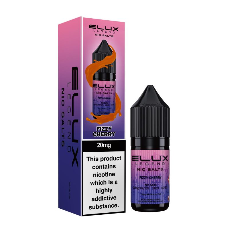 Elux Legend - Fizzy Cherry Fizzy Cherry – Elux Legend Nic Salts (10ml)