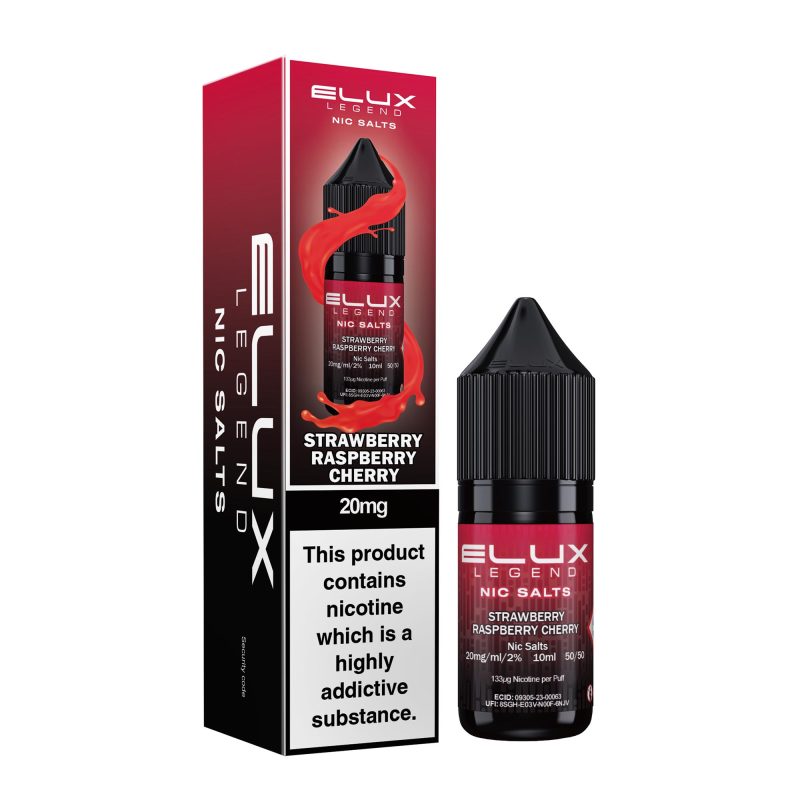 Elux Legend - Strawberry Raspberry Cherry Strawberry Raspberry Cherry – Elux Legend Nic Salts (10ml)