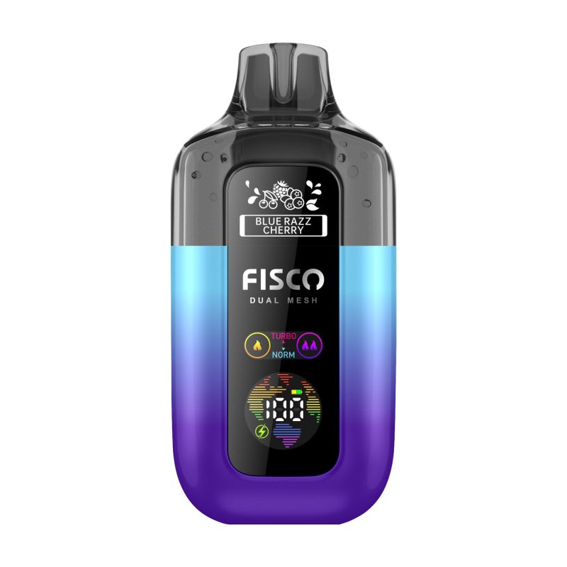 Fisco Point Pro - Blue Razz Cherry Blue Razz Cherry – Fisco Point Pro 7000 Vape Kit (2ml + 10ml Refillable Pod)
