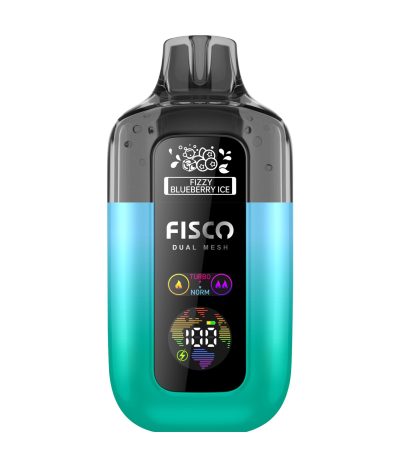 Fizzy Blueberry Ice – Fisco Point Pro 7000 Vape Kit (2ml + 10ml Refillable Pod)
