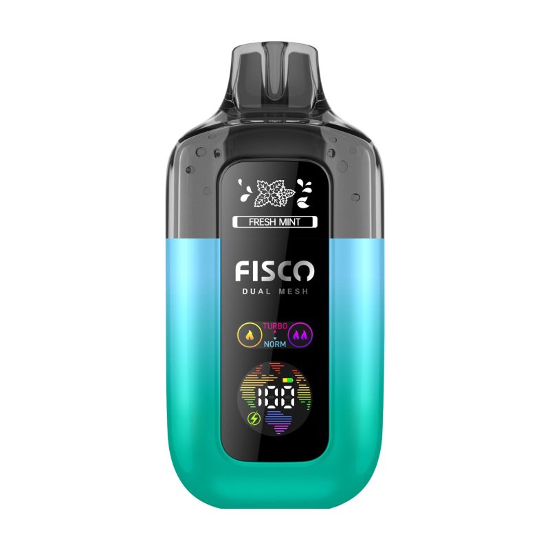 Fisco Point Pro - Fresh Mint Fresh Mint – Fisco Point Pro 7000 Vape Kit (2ml + 10ml Refillable Pod)