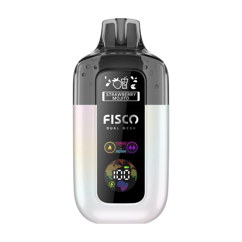 Fisco Point Pro - Strawberry Mojito Strawberry Mojito – Fisco Point Pro 7000 Vape Kit (2ml + 10ml Refillable Pod)