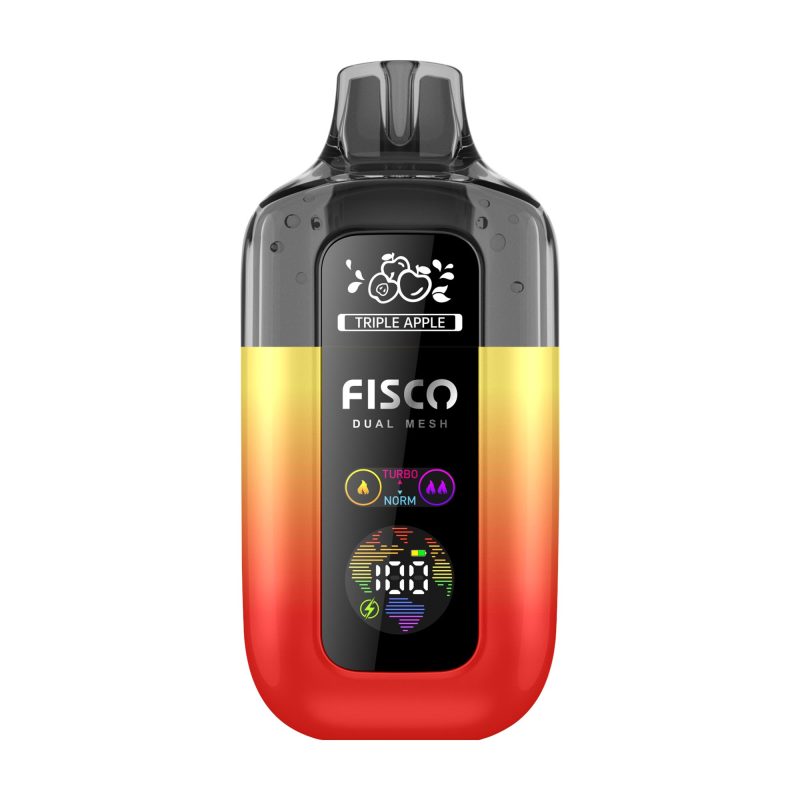 Fisco Point Pro - Triple Apple Triple Apple – Fisco Point Pro 7000 Vape Kit (2ml + 10ml Refillable Pod)