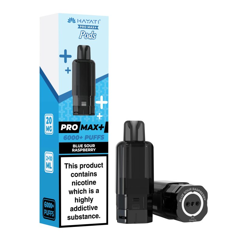 Blue Sour Raspberry – Hayati Pro Max+ 6000 Pod (2ml + 10ml Refillable Pod)