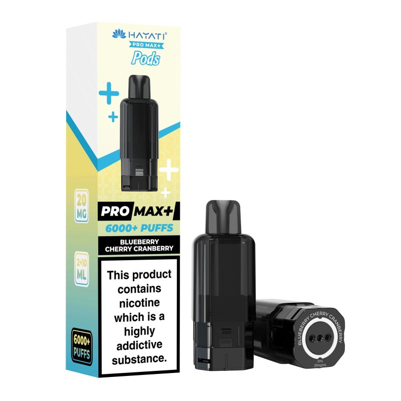 Hayati Pro Max Plus 6000 Pod - Blueberry Cherry Cranberry Blueberry Cherry Cranberry – Hayati Pro Max+ 6000 Pod (2ml + 10ml Refillable Pod)