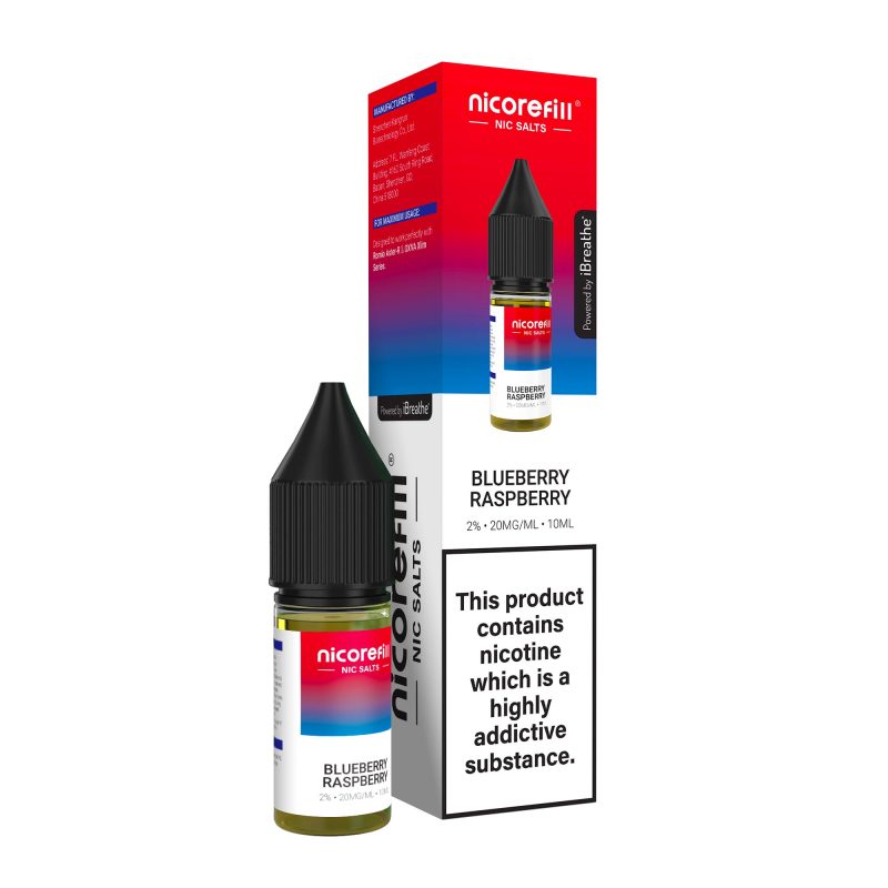Blueberry Raspberry – Nicorefill Nic Salt (10ml)