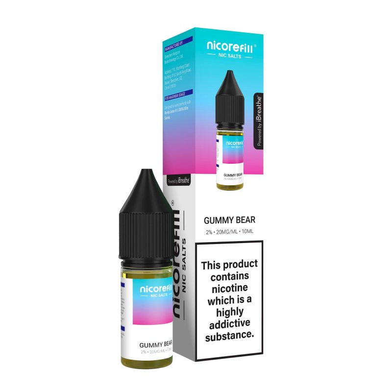 Nicorefill - Gummy Bear Gummy Bear – Nicorefill Nic Salt (10ml)
