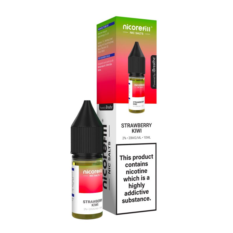 Strawberry Kiwi – Nicorefill Nic Salt (10ml)