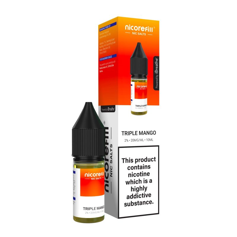 Nicorefill - Triple Mango Triple Mango – Nicorefill Nic Salt (10ml)