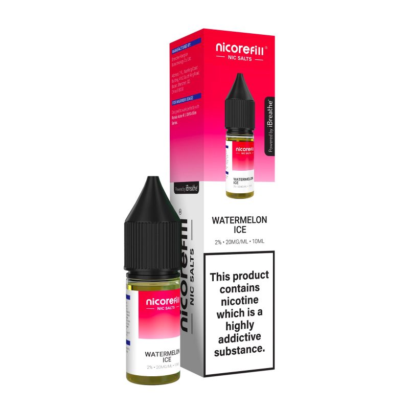 Nicorefill - Watermelon Ice Watermelon Ice – Nicorefill Nic Salt (10ml)