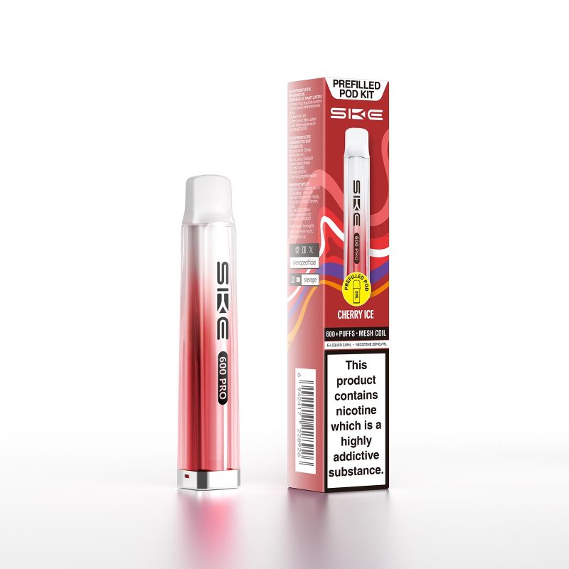 SKE 600 Pro Vape Kit - Cherry Ice Cherry Ice – SKE Pro 600 Vape Kit