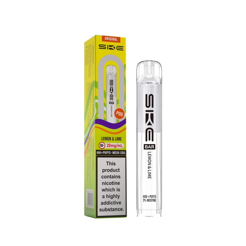 SKE Bar Vape Pod - Lemon and Lime Lemon & Lime – SKE Bar Vape Pod